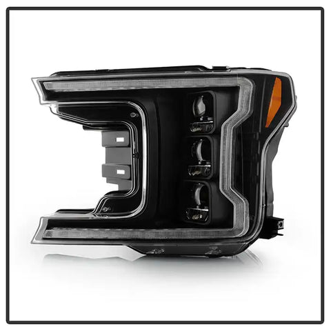 Spyder Auto 5088475 (Spyder Apex) High-Power LED Module (High Beam And Low Beam) Equipped Headlights - Black