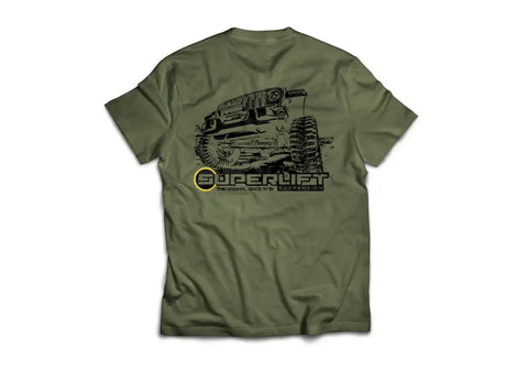 Superlift MGS Military Green Frost Small T-Shirt
