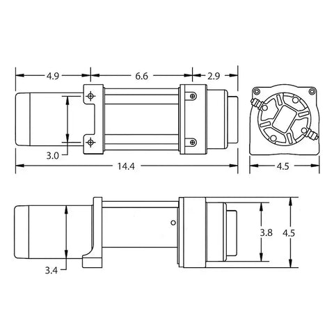 Superwinch 1145260 Terra 4500 Winch