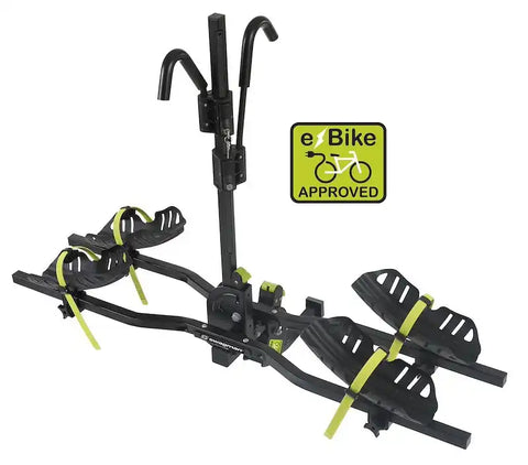 Swagman 64678 CURRENT Bike Rack 1-1/4 Inch And 2 Inch Receiver Hitch Mount 2 Bikes