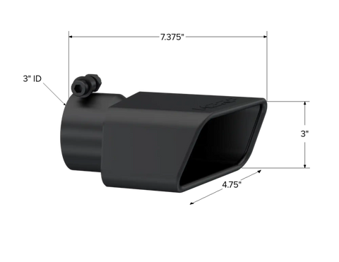 MBRP Exhaust T5119BLK - Tail Pipe Tip