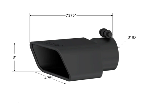 MBRP Exhaust T5120BLK - Tail Pipe Tip