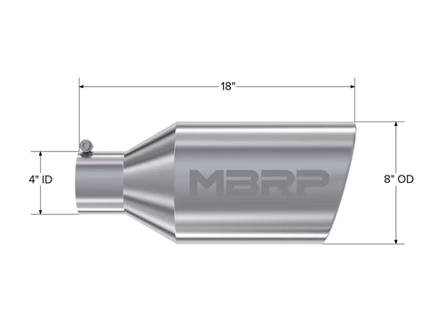 MBRP Exhaust T5128 - T304 Stainless Steel.