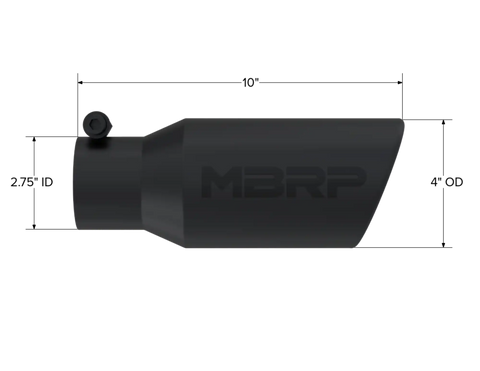 MBRP Exhaust T5157BLK - Tail Pipe Tip
