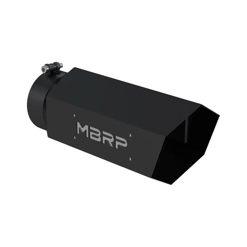 MBRP Exhaust T5166BLK - Black Series Universal 5 Hexagon Shaped Tip.