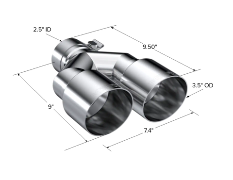 MBRP Exhaust T5171 - T304 Stainless Steel.