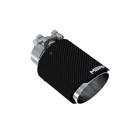 MBRP Exhaust T5176CF - Universal 2.5 Inlet Carbon Fiber Tip.