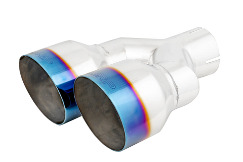 MBRP Exhaust T5177BE - 2.5 Inlet Tip. T304 Stainless Steel, Burnt End.