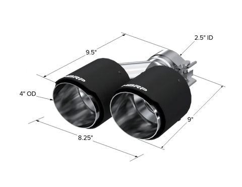 MBRP Exhaust T5177CF - Carbon Fiber Tip.