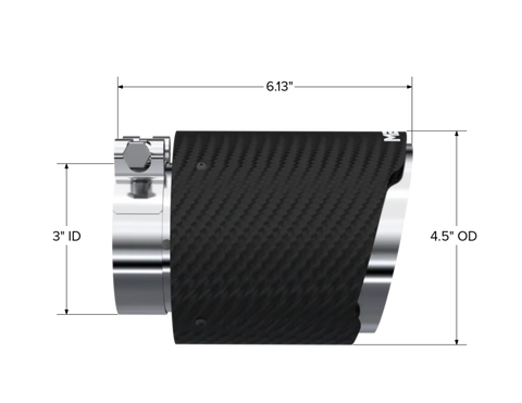 MBRP Exhaust T5180CF - Tail Pipe Tip