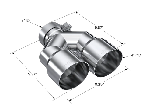 MBRP Exhaust T5183 - T304 Stainless Steel.