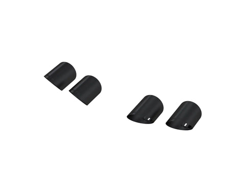 MBRP T5198BLK BLACK-COATED 4' QUAD TIP COVER KIT