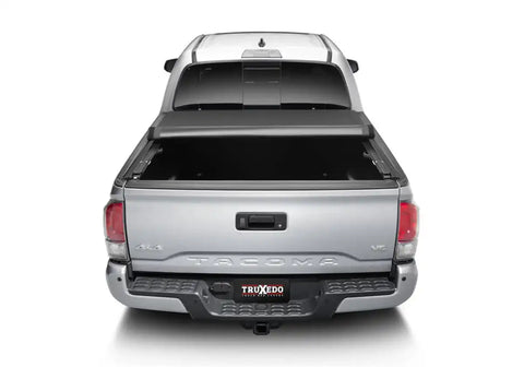 Truxedo 1457101 - Tonneau Cover PRO X15 Soft Roll-Up Hook And Loop Lockable Using Tailgate Handle Lock