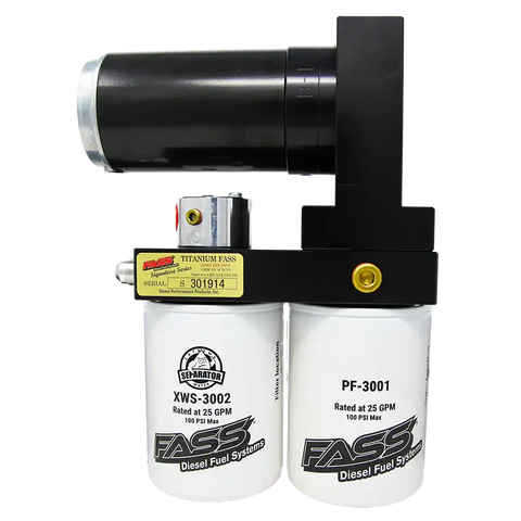 FASS Diesel Fuel Systems TSF15250F220G Titanium Signature Series Diesel Fuel Systems