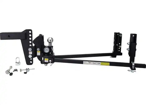 Weigh Safe TTHW8-2XL-SET TrueTow Heavyweight WDH - 8" Drop, 2" Shank - 22,000 GTW w/Lock Set