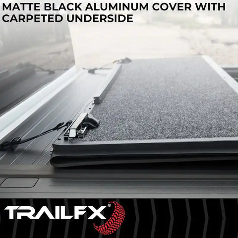 TrailFX TFX1714 - Tonneau Cover  TFX Premium Flush Tri-Fold