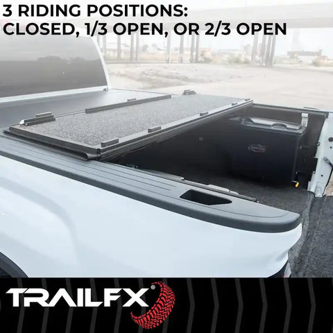 TrailFX TFX1714 - Tonneau Cover  TFX Premium Flush Tri-Fold