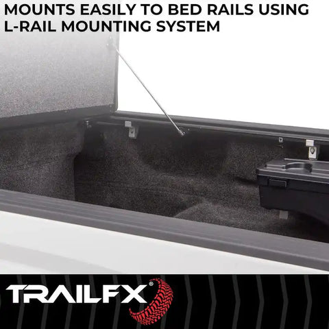 TrailFX TFX1714 - Tonneau Cover  TFX Premium Flush Tri-Fold