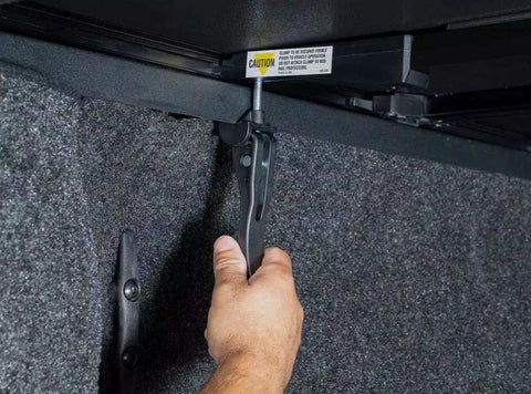 Tonno Pro HF-380 - Hard Fold Tri-folding Tonneau Cover for 2022-2023 Ford Maverick