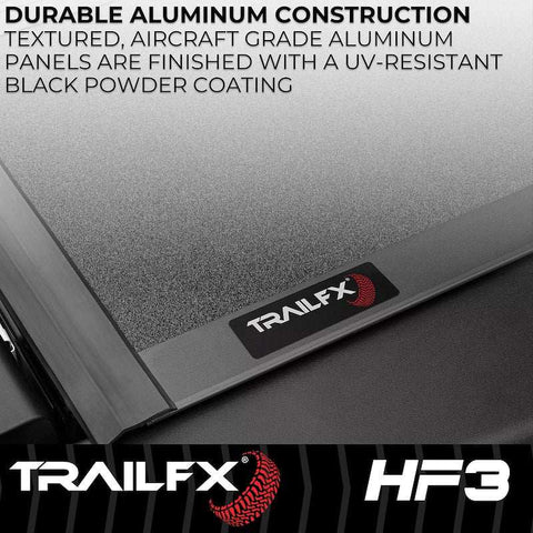 TrailFX TFX8000- Tonneau Cover HF3 Hard Tri-Fold 2021-2025 Ford F-150 5.5 Ft