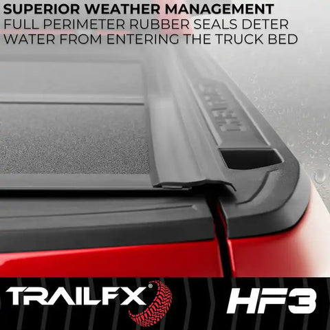 TrailFX TFX8000- Tonneau Cover HF3 Hard Tri-Fold 2021-2025 Ford F-150 5.5 Ft
