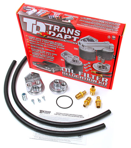 Trans Dapt 1127 OIL FILTER RELOCATION KIT