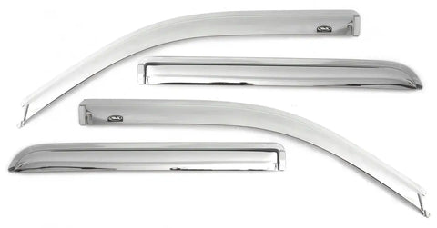 Auto Ventshade (AVS) 684634 - Ventvisor Deflector Chrome Outside Mount 4 pc.