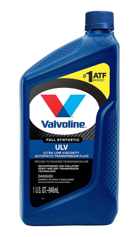 Valvoline 888460 Auto Trans Fluid ULV Full Synthetic 1 Quart Bottle Single