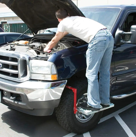 Performance Tool W41039 Wheel Step Fits Up to 13 Inch Wide Adjustment