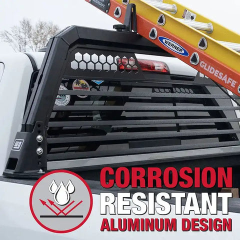 WEATHERGUARD 11908-52-01 HALF BAR ALUMINUM HEADACHE RACK