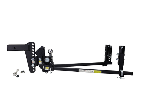 Weigh Safe TTHW8-2.5-KA TrueTow Heavyweight WDH - 8" Drop, 2.5" Shank - 18,500 GTW w/Hitch Pin