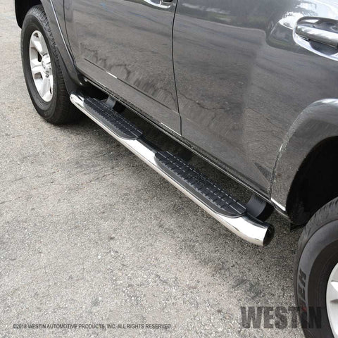 Westin PRO TRAXX 4 Oval Stainless Steel Nerf Step Bars