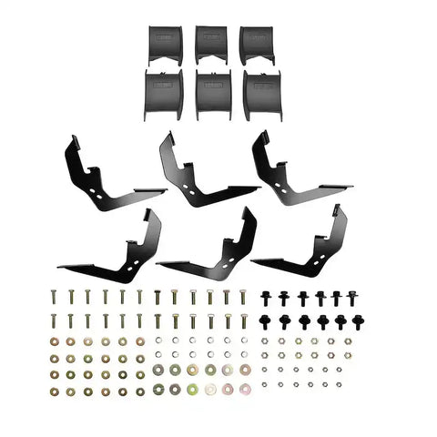Westin 28-51265 - R5 Nerf Step Bars 5 in. Black Incl. Hardware No Drilling Required Extended Cab