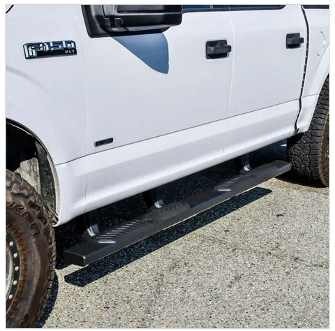 Westin 28-521275 - R5 XD Nerf Step Bars 5 in. Black Incl. Hardware No Drilling Required Crew Cab