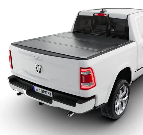 WorkSport AL3 Pro Hard Trifold NIS Titan (16-23) without Utility Track w/Utility Brackets 6' 7" Standard Bed