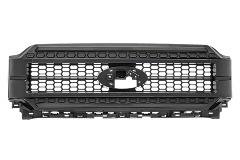 GRILLE F150 2021+ PAINTABLE-BLK WHT DRL