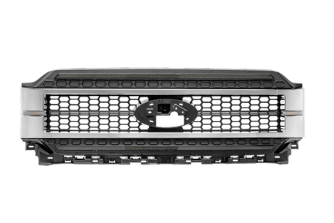 GRILLE F150 2021+ CHROME FINISH WHT DRL