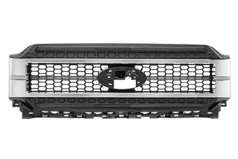 GRILLE F150 2021+ CHROME FINISH AMB DRL