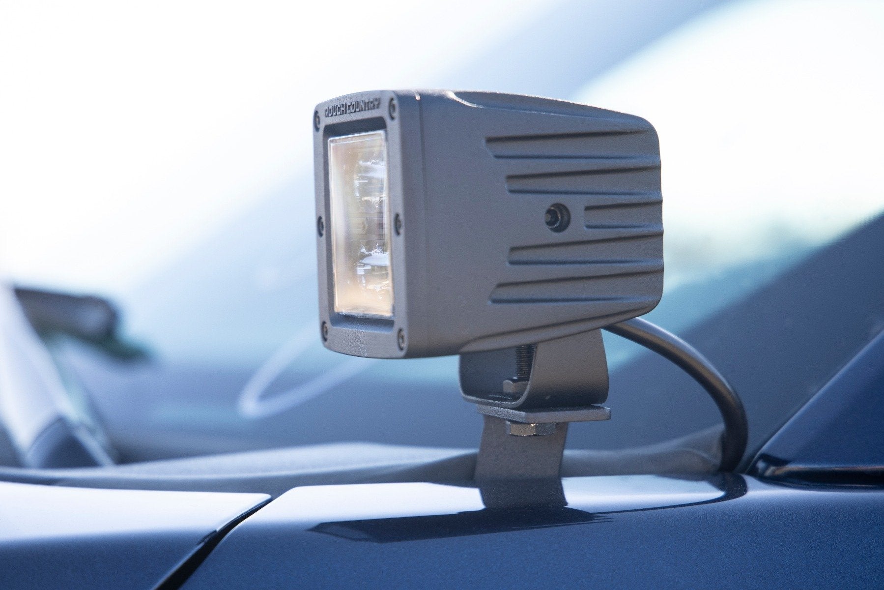 LED Light Kit | Ditch Mount | 2" Black Pair | Flood | Ford F-150 (15-26)/F-150 Lightning (22-26)