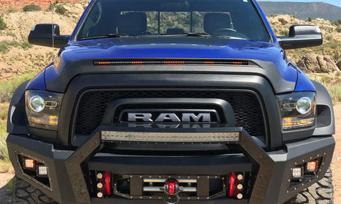 Auto Ventshade (AVS) 953051 - Aeroskin LightShield Pro Hood Protector Fits 2010 2018 Ram 2500, 3500