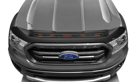 Auto Ventshade (AVS) 953166 - Aeroskin LightShield Pro Hood Protector Black