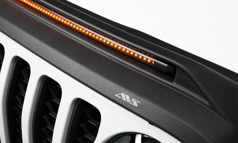 Auto Ventshade (AVS) 953156 - Aeroskin LightShield Pro Hood Protector Black
