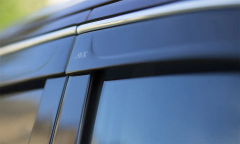 Auto Ventshade (AVS) 794053 - Ventvisor Deflector Smoke w/Chrome Trim Low Profile 4 pc.