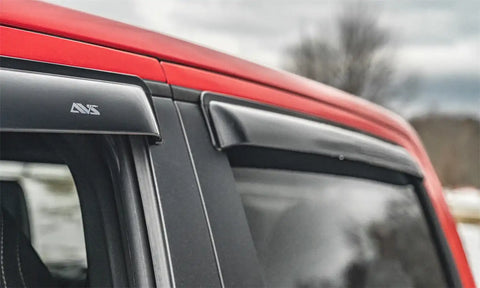 Auto Ventshade (AVS) 94641 - Ventvisor Deflector Smoke Outside Mount 4 pc.