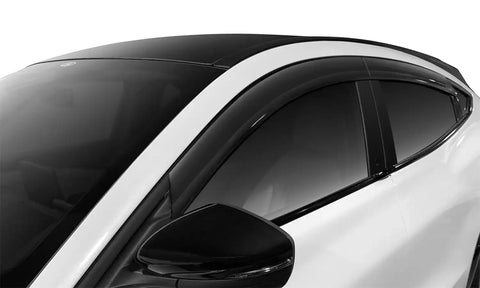 Auto Ventshade (AVS) 894064 - Ventvisor Deflector Smoke Low Profile Outside Mount 4 pc.