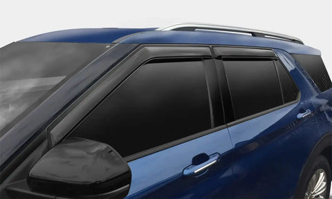 Auto Ventshade (AVS) 94824 - Ventvisor Deflector Smoke Outside Mount 4 pc.