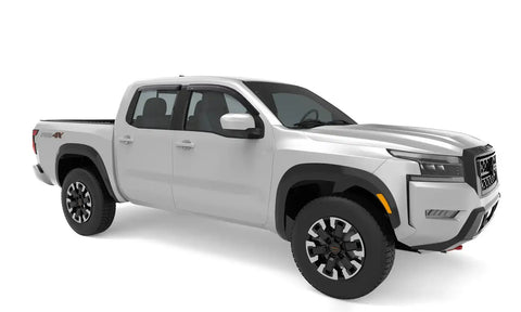 Auto Ventshade (AVS) 94788 - Ventvisor Deflector Smoke Outside Mount 4 pc. 2022-2024 Nissan Frontier