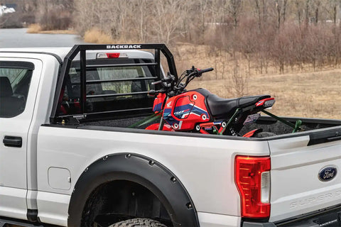 BackRack SRX900 Headache Rack SRX Rack Horizontal Bar Powder Coated Black Short Height 22 inch