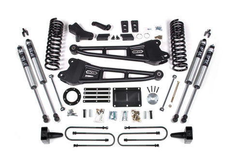 BDS Suspension BDS2104H - 2013-2018 Ram 3500 4wd| 6in. Radius Arm Lift Kit| Diesel with OEM air
