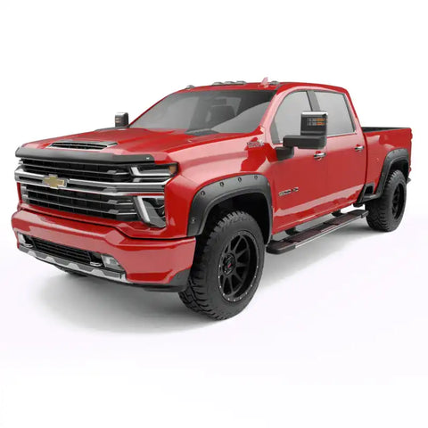 EGR 791884 - 20-23 Chevrolet Silverado 2500Hd/3500Hd Traditional Bolt-On Look Fender Flares Set Of 4
